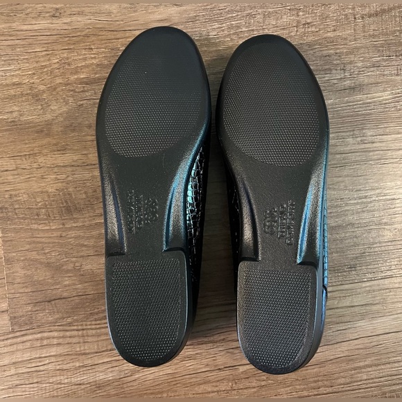 NWOT SAS‎ Women's Simplify C Black Croc Loafer Slip On Shoes 1556-181 Size 9 1/2 - Picture 6 of 8